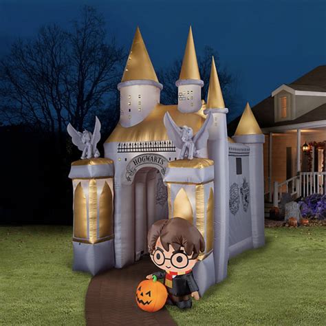 harry potter inflatable halloween|harry potter blow up castle.